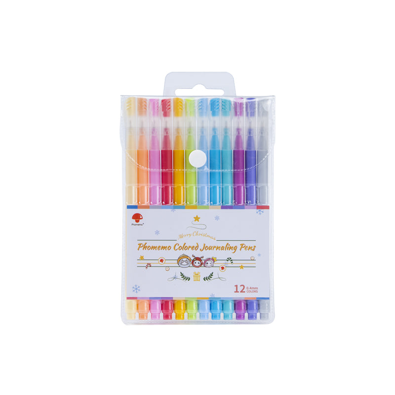 Phomemo 12 stylos de journalisation colorés