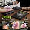 Phomemo New Version Tattoo Stencil Paper, 100 Sheets, A4 Size, Pink Thermal Stencil Paper for Tracing Crisp, DIY Tattoo Tracing Paper, For M08F Printers, Tattoo Supplies for Studios & Beginners for standard printer