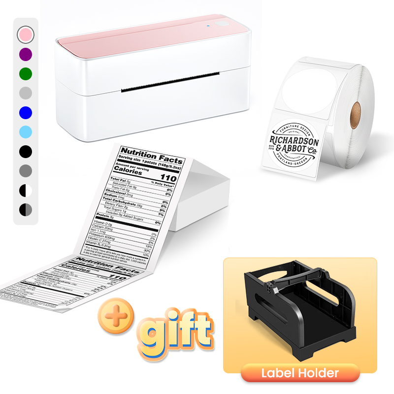 [🛒Black Friday]Phomemo PM241-BT Bluetooth Shipping Label Printer KIT