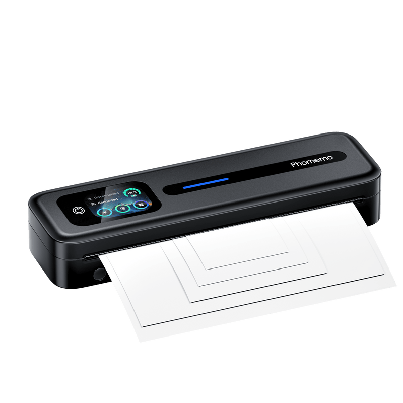 Phomemo Portable Thermal Printer | Wireless Inkless Mobile Printer