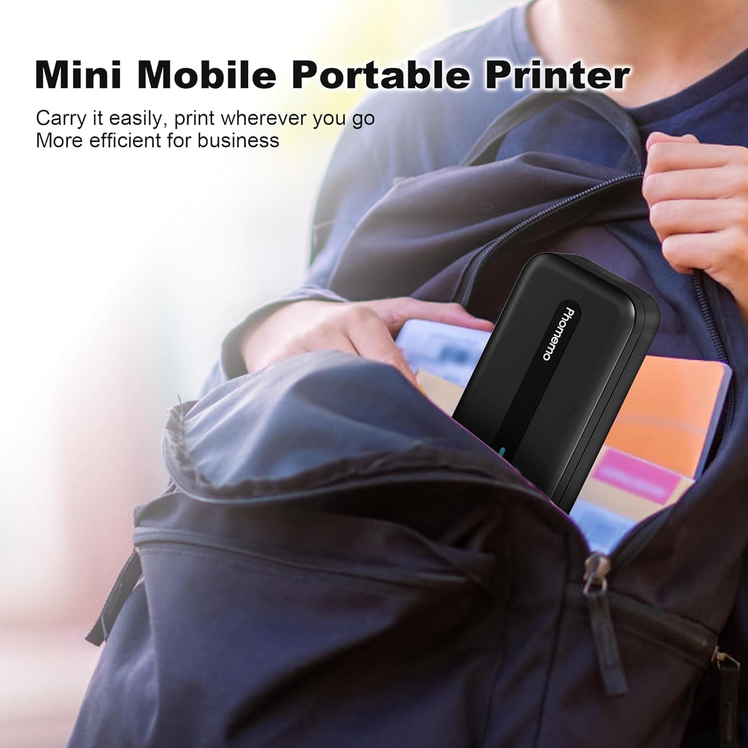 Phomemo Portable Printers Wireless for Travel, M832 Brazil