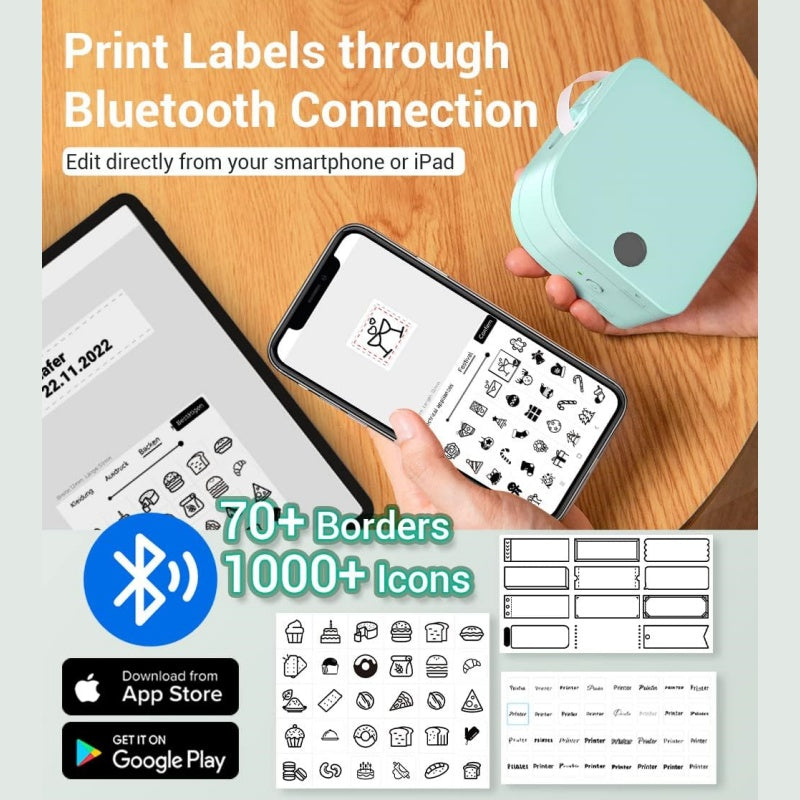 Phomemo P12 Portable Bluetooth Label Maker
