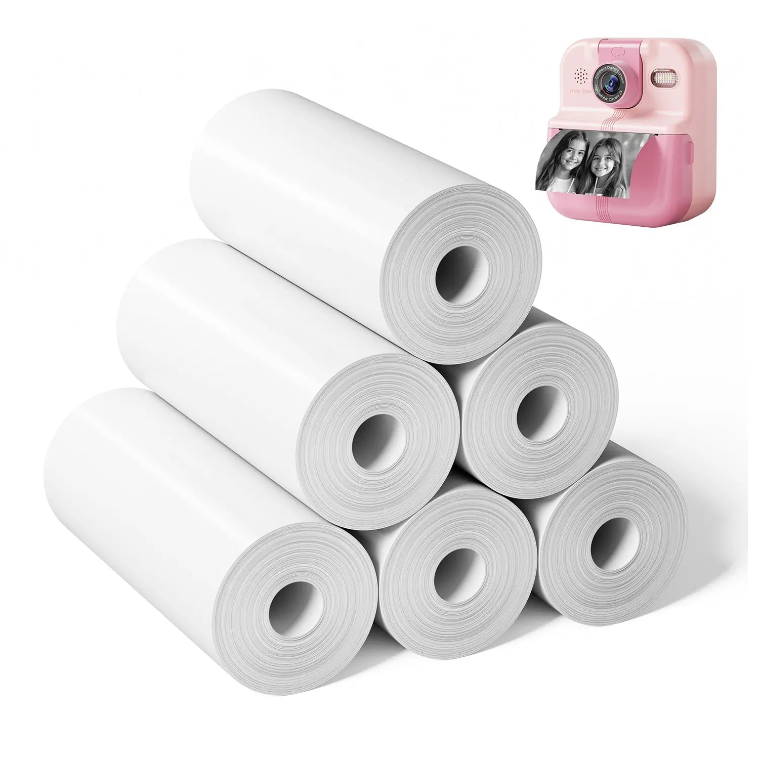 Phomemo 56mm White Thermal Paperfor P02 Instant Camera