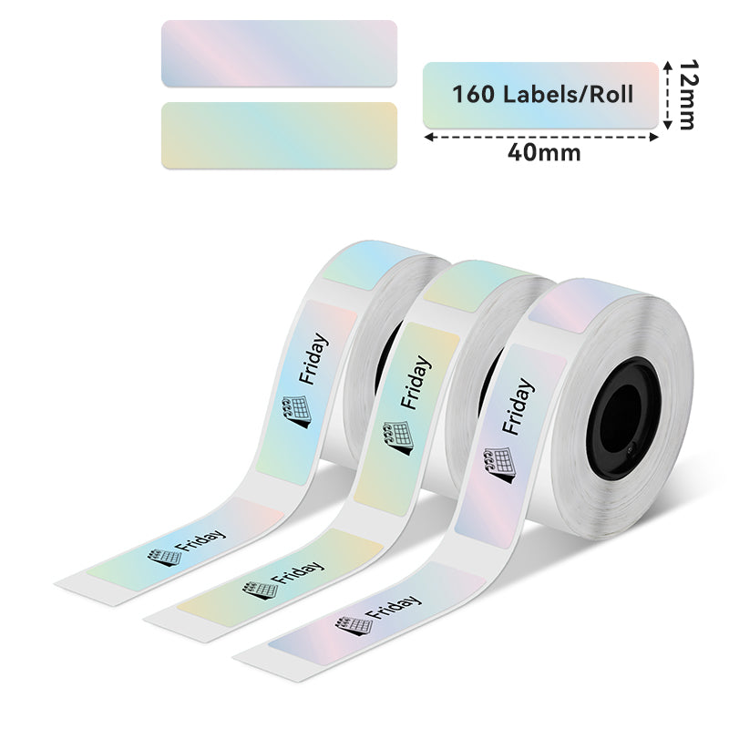 Phomemo 12x40mm Mermaid Color Thermal Label