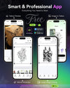 Phomemo M08F Tattoo Stencil Printer with Ambient LED Light