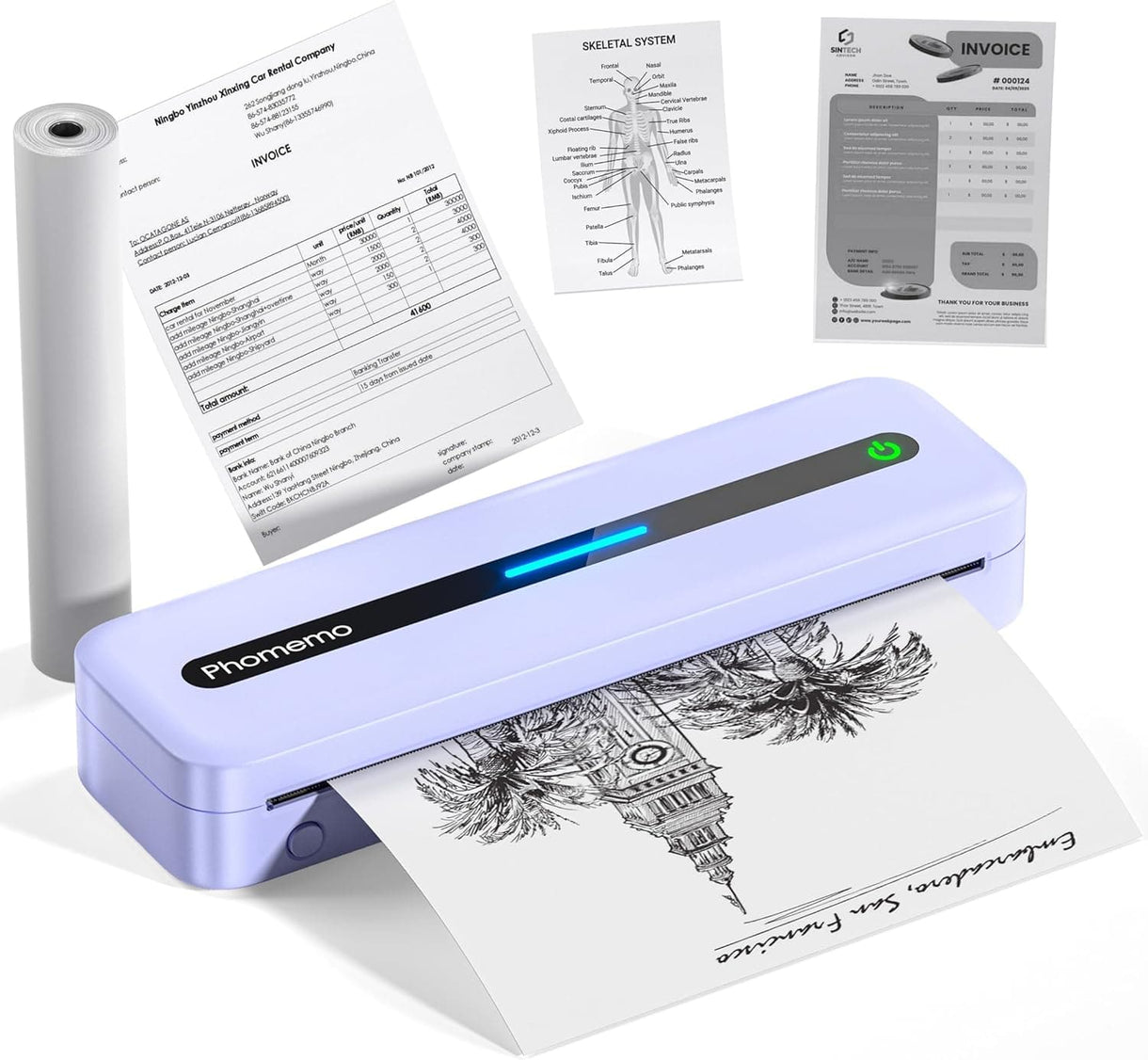 Phomemo M832 Upgrade Thermal Portable Printer