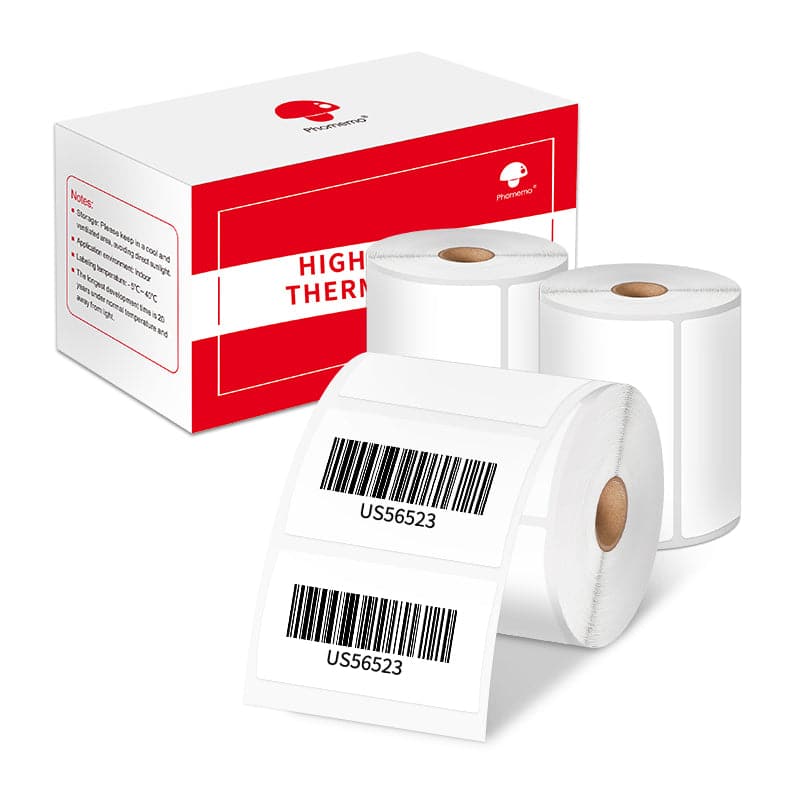 50_30mm_Square_White_Thermal_Paper_for_M110_M220_M120_M200_M221-3_Roll-Phomemo