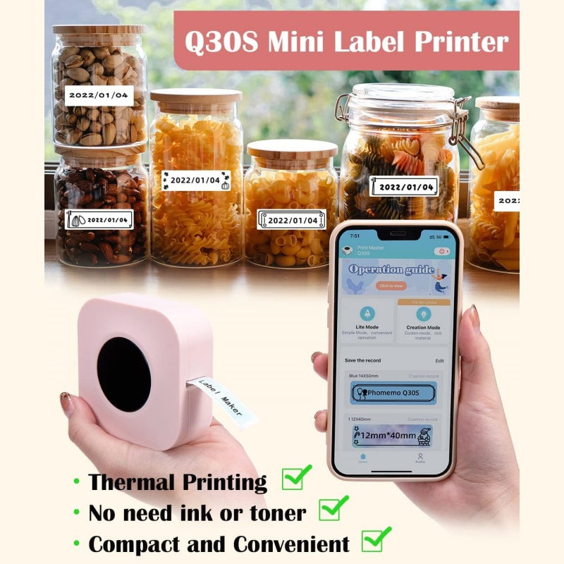 Phomemo Q30S Mini Label Maker