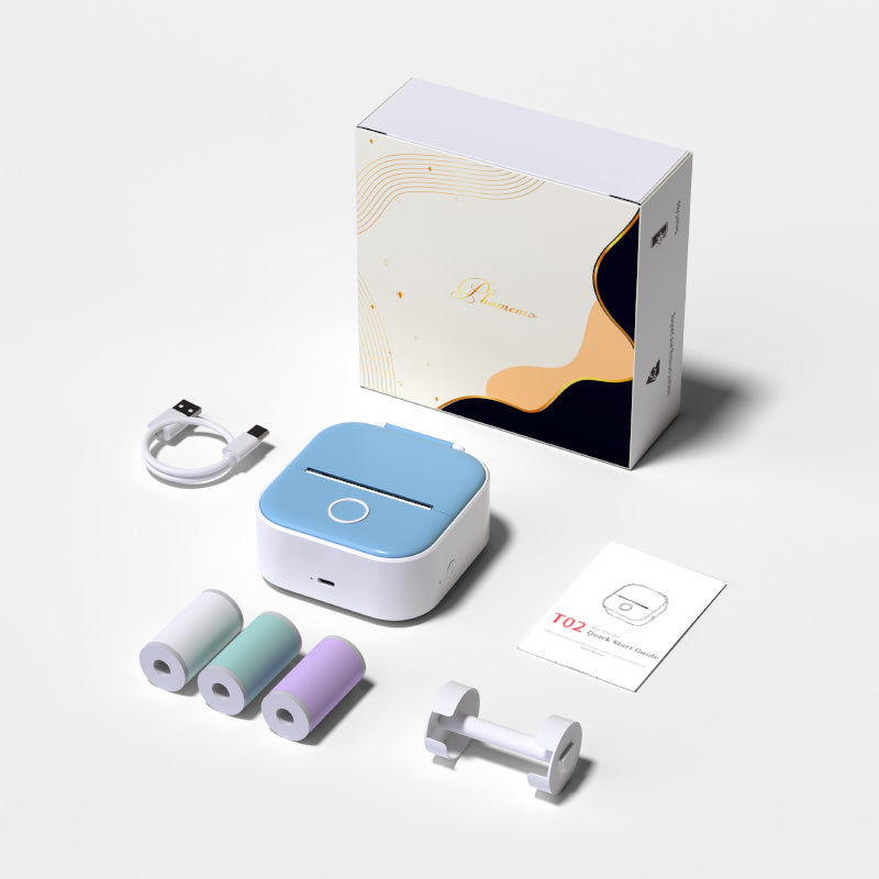 Phomemo T02 Inkless Mini Printer Gift Set