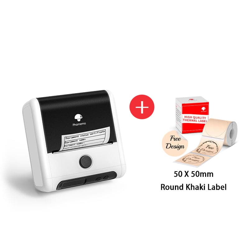 Phomemo – imprimante d'étiquettes M200, 3 pouces, 80mm, thermique,  Bluetooth, imprimante d'étiquettes de codes à barres pour petites  entreprises, vêtements