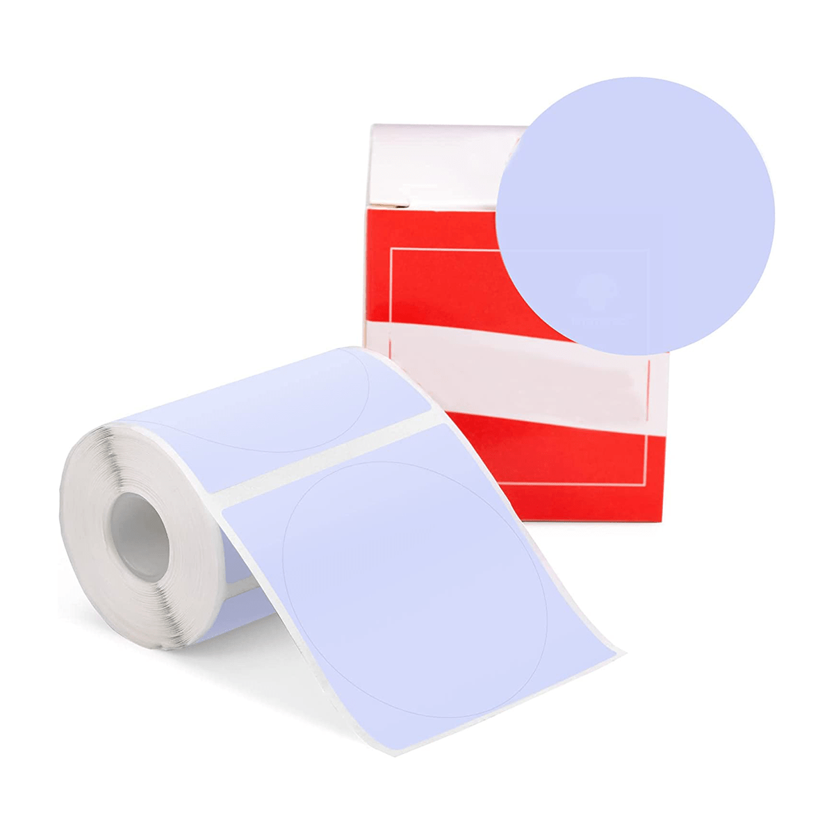 50 X 50mm Round Label for M110/ M120/ M200/ M220/M221 - 1 Roll