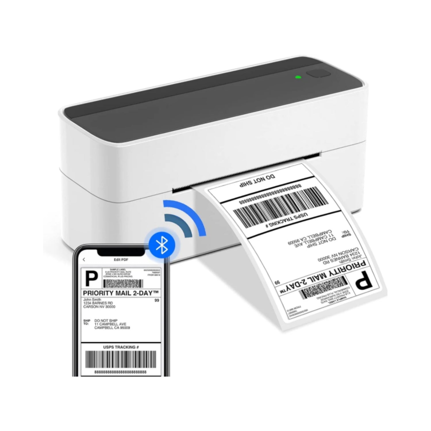 Phomemo PM-241-BT Bluetooth Shipping Label Printer