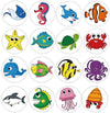 For Kids Round Sea Animal Stickers - Phomemo