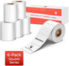 Phomemo 1 Roll 50×30mm Thermal Paper Compatible with M110/M120/M150/M220/M200/M221 - Phomemo