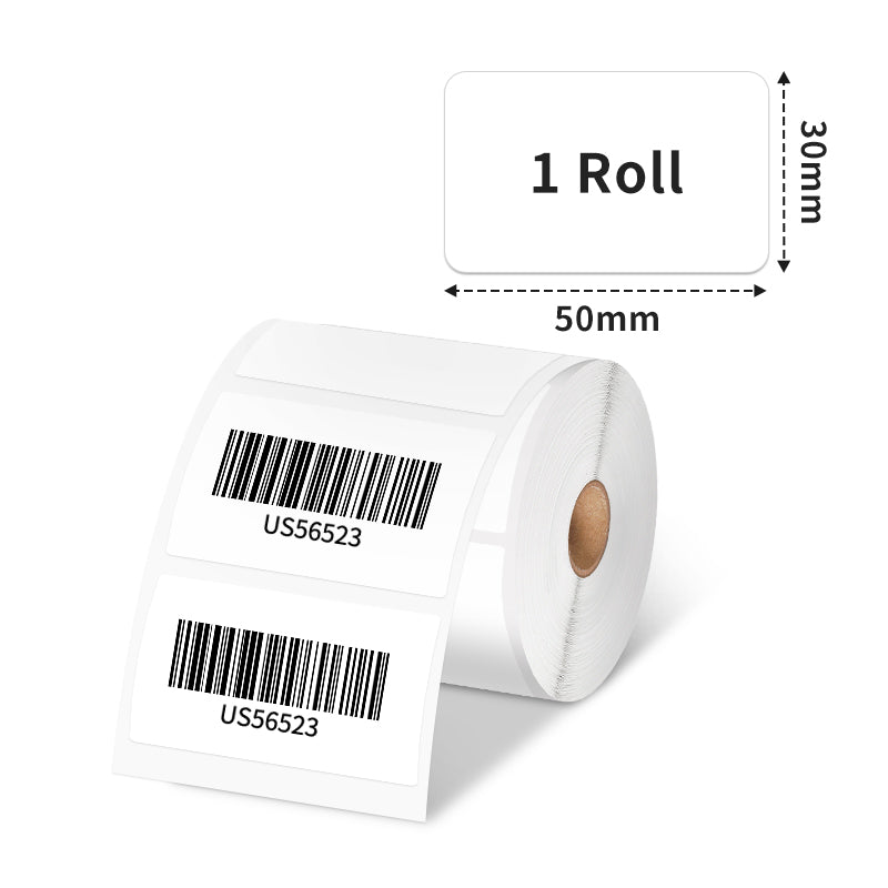 Phomemo M110 Etiket, Thermische Labels, Multifunctioneel Zelfklevend 50 X 30 Mm Geschikt Voor M110 M200 M120 M220 Labelprinters 230 Etiketten Rol 1011722163 Phomemo M110 Etiket, Thermische Labels, Multifunctioneel Zelfklevend 50 X 30 Mm Geschikt Voor M110 M200 M120 M220 Labelprinters 230 Etiketten Rol 1011722163