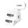 Phomemo 1 Roll 50×30mm Thermal Paper Compatible with M110/M120/M150/M220/M200/M221 - Phomemo