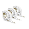 Phomemo 12mmx2m Gold on White Satin Ribbon Label Tape for P12/P12PRO - Phomemo