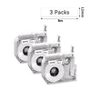 Phomemo 12mmx8m Black on White Plastic Label Tape for M960/M950 - Phomemo