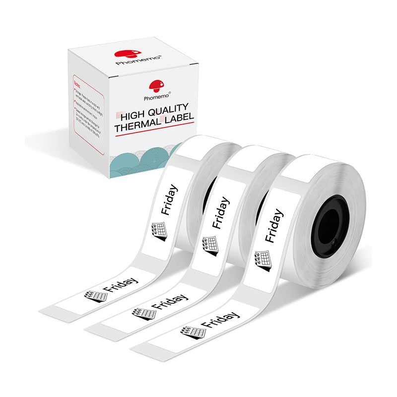 Phomemo 12x40mm White Label for D30/D35/Q30/Q30S - Phomemo