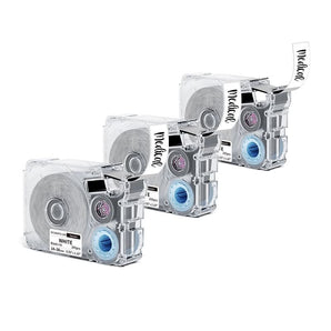 Phomemo 14x30mm Black on White Thermal Transfer Label Tapes for P15/A30 - Phomemo