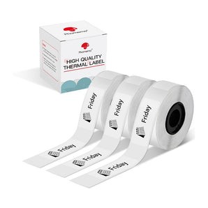 D30 Q30S Étiquettes, 14 × 40 Mm Étiquettes Blanches Autocollantes Pour D30 Q30S Étiquettes, 14 × 40 Mm Étiquettes Blanches Autocollantes Pour