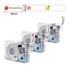 Phomemo 14x40mm Black on Fruit Party Patterns Thermal Transfer Label Tape for P15/A30 - Phomemo