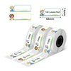 Phomemo 14x40mm Boys Pattern Label for D30/D35/Q30/Q30S - Phomemo