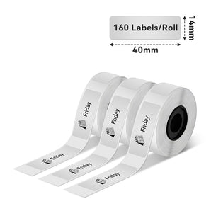 Phomemo 14x40mm Sliver Label for D30/D35/Q30/Q30S - Phomemo