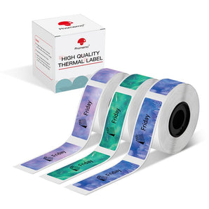 Phomemo 14x50mm Nighttime Celestial Label for D30/D35/Q30/Q30S - Phomemo