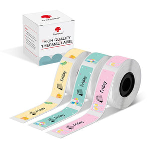 Phomemo 14x50mm Party Pattern Label for D30/D35/Q30/Q30S - 3 Rolls - Phomemo