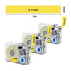 Phomemo 15mmx8m Black on Yellow Continuous Label Tapes for P15/A30 - Phomemo