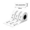 Phomemo 15x50mm White Thermal Label for D30/D35/Q30/Q30S - Phomemo