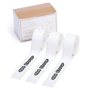Phomemo 16mmx6m White Continuous Thermal Adhesive Label for D50 - Phomemo