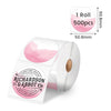Phomemo 2" Pink Round Thermal Label Sticker for Shipping Label Printer - Phomemo
