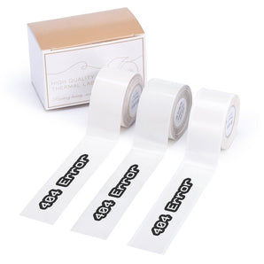 Phomemo 20mmx6m Transparent Adhesive Continuous Thermal Label for D50 - Phomemo