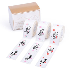 Phomemo 20x40mm Apple&Peach&Strawberry Pattrens Thermal Labels for D50 - Phomemo