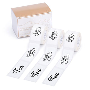 Phomemo 20x50mm White Adhesive Thermal Label for D50 - Phomemo