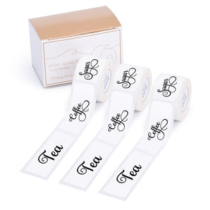 Phomemo 20x60mm White Adhesive Thermal Label for D50 - Phomemo