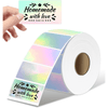 Phomemo 2.25"x1.25" Laser Thermal Holographic Sticker - Phomemo