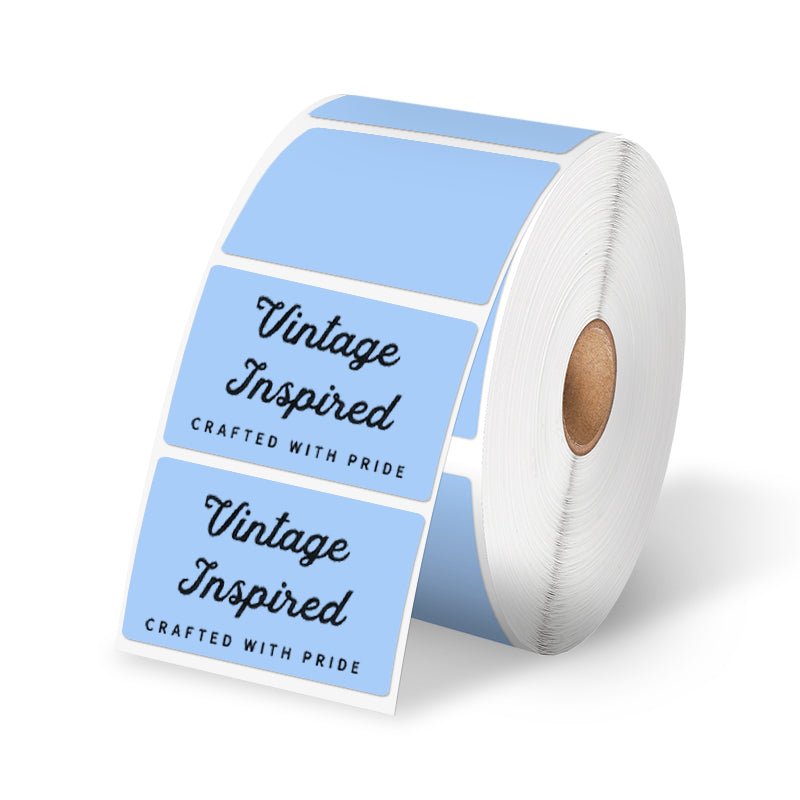 Phomemo 2.25”x1.25” Square Thermal Labels For Shipping Label Printer (Roll of 1000 Labels) - Phomemo