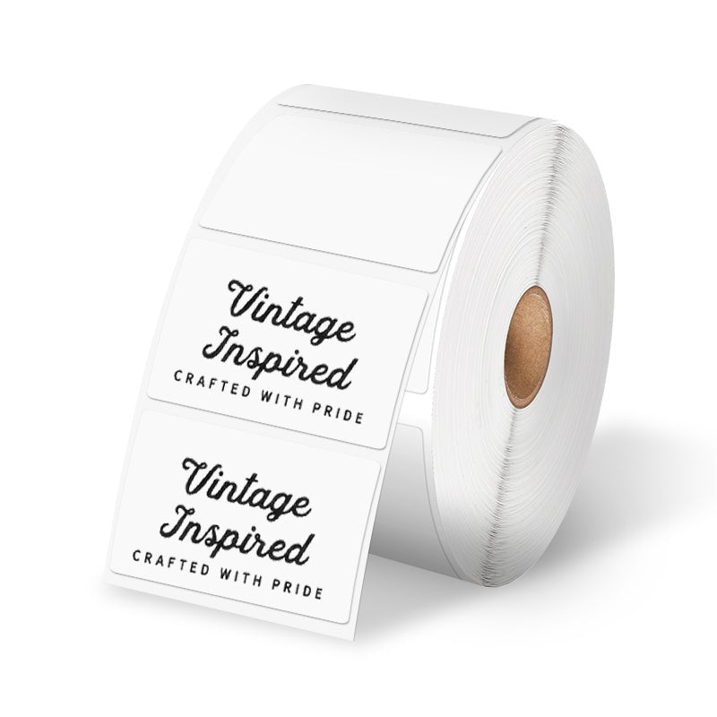 Phomemo 2.25”x1.25” Square Thermal Labels For Shipping Label Printer (Roll of 1000 Labels) - Phomemo