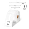 Phomemo 25×30mm Cable Label Thermal Label For M110/M120/M200/M150/M220/M221 - Phomemo