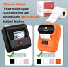 Phomemo 25×38mm Cable Label/Wire Thermal Label for M110/M200/M150/M120/M220/M221 - 1 Roll - Phomemo
