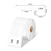Phomemo 30×25mm Jewelry Price White Thermal Label For M110/M120/M200/M220/M221/M150 - Phomemo