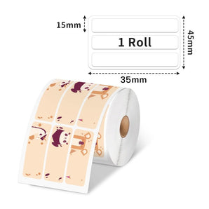 Phomemo 35×15mm Pattern Name Thermal Label For M110/M120/M200/M220/M221/M150 - Phomemo