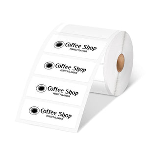 Phomemo 3"x1" Thermal Direct Labels for Shipping Label Printer - Phomemo