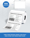 Phomemo 4" x 3" Thermal Labels with RFID Chip, Compatible with D421R Printer Only - Phomemo