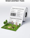 Phomemo 4" x 3" Thermal Labels with RFID Chip, Compatible with D421R Printer Only - Phomemo