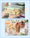 Phomemo 40×40mm Clear Round Label for M200/M220/M150/M120/M110/M221 Label Maker - Phomemo