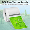 Phomemo 40×60mm Transparent Thermal Label for M110/M120/M150/M200/M220/M221 - 3 Roll - Phomemo